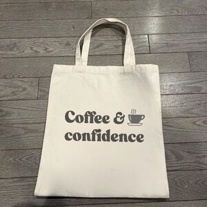 Coffee & Confidence Tote Bag